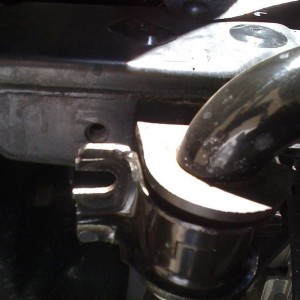 install toytec swaybar relocate 1