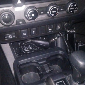 COMMS and switch panel