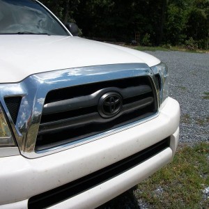 black grille emblem