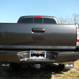 Debadged the tailgate