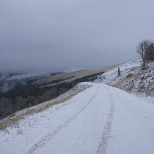 gravelly range - 1st snow
