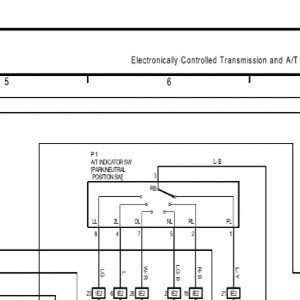 2001 3.4 Transmission Wiring Diagram