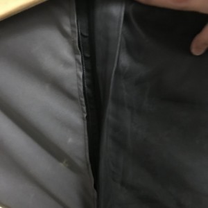 14. Exterior - Mesh Covered Zipper Exposed