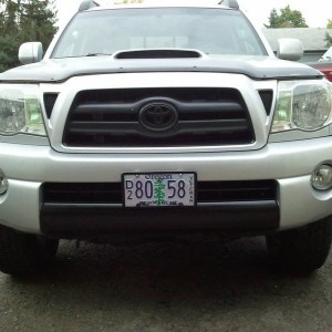 Black Valance & Emblem