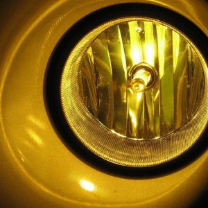 Halo Solaris Yellow Fog Bulb Lit