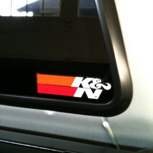 K&N Sticker