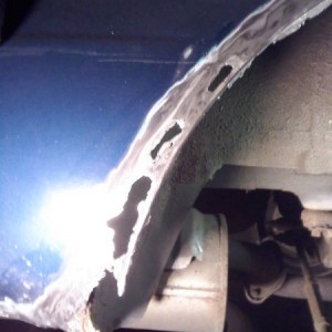 Fixing the rust on my 1998 Corolla