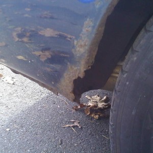 Rust on my 1998 Corolla