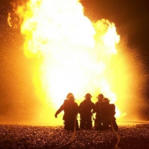 Gas fire Practice @ College