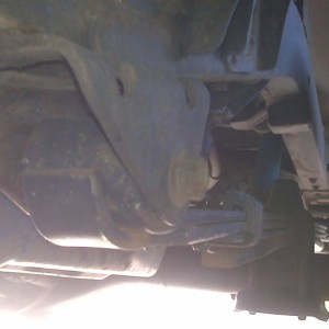 Drivers Side Rear Leaf from the Front