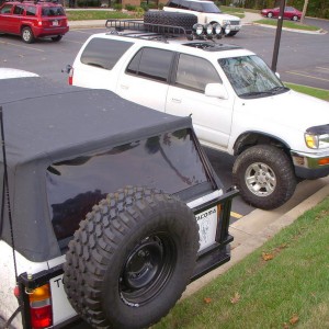 Tacoma rear w/ tire swing
