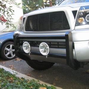 bumper guard/light bar i built,
