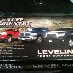 tuff country 2" level kit
