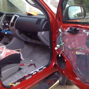 Old Speaker and Head Unit tearout