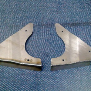 Total Chaos Lower Control Arm Skid plate