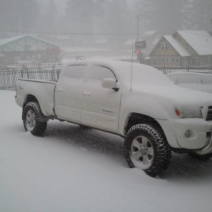 First Snow In Big Bear This Year