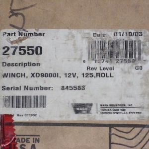 warn xd 9000i
