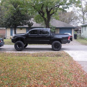 2006 blacked out lifted taco