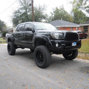 2006 blacked out lifted taco