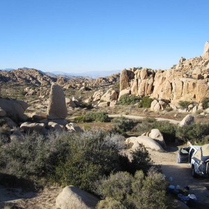 Valley of the Moon - Camp site