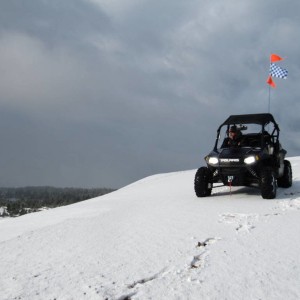 Oregon Dunes Thanksgiving 2010- 4" of snow