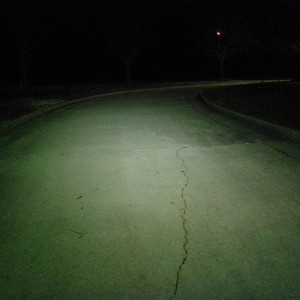 rear facing custom l.e.d. lights