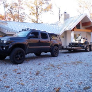 Diesel dixie chopper at the lake house