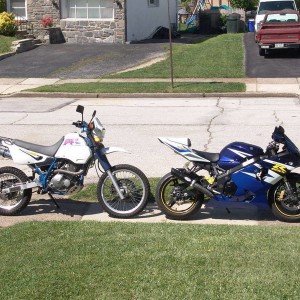 GSX-R 600 & 94 DR650