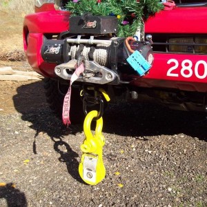 Stinger Ground Anchor Winch mount.