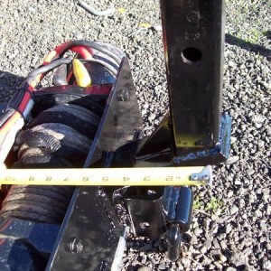 Stinger Ground Anchor Winch mount.