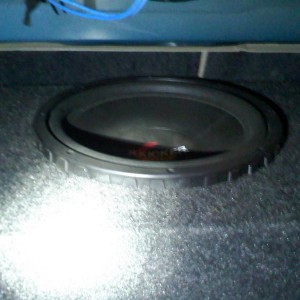 sub in the trunk