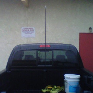 CB antenna mount