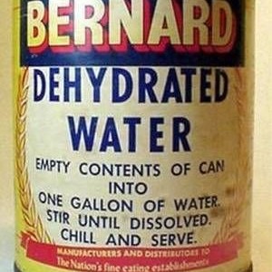 Dehydrated Water