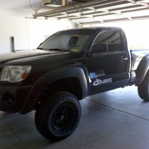Yeah. It takes up a two car garage.