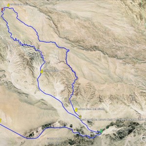 Anza Borrego Routing Assistance...