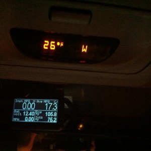 Coldest SoCal evening...
