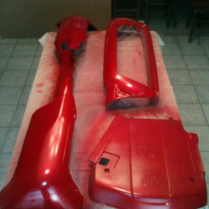 Painting project almost done