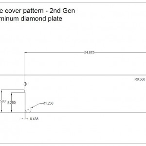 Diamond Plate Cover 2nd Gen