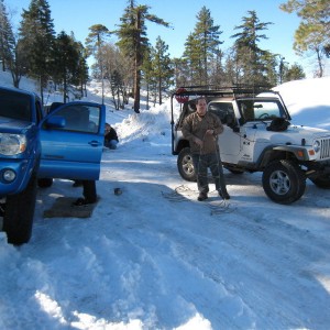 bigbear snow run 01/08/10