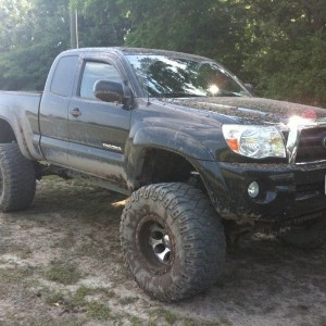 back when it was black at the mud bog