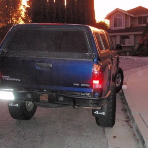 My 2006 DCab Tacoma Dark Blue