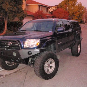 My 2006 DCab Tacoma Dark Blue