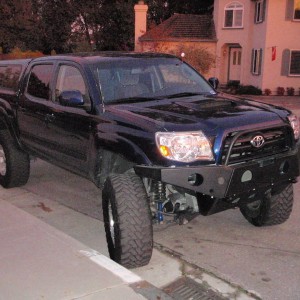 My 2006 DCab Tacoma Dark Blue