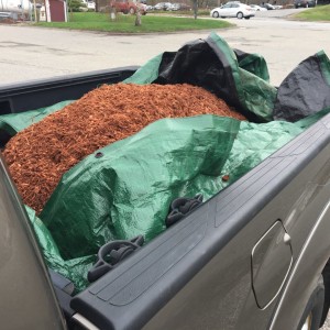 1 yard of mulch