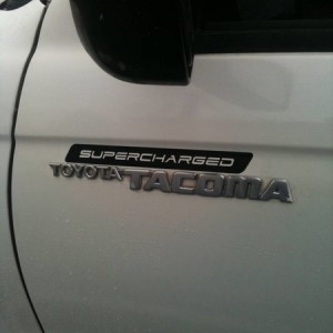 Supercharged Decal