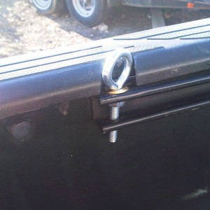 new tie down hook up