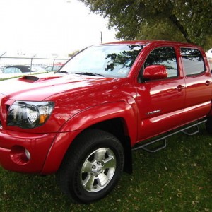 My Red Tacoma 4x4