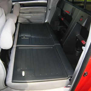 Back seat storage