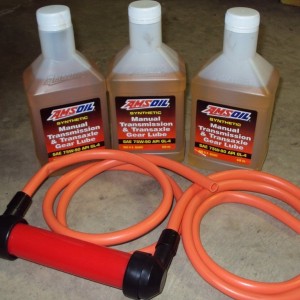 Amsoil 75w-90 MT-1 GL4 and siphon pump