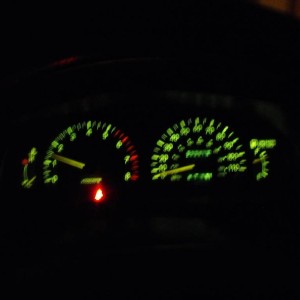 dash light mod- before